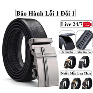Thắt Lưng Nam Đẹp Sale 99K Da Mềm Khóa Tự Động Không Rỉ Vicenzo, Dây Thắt Lưng Nịt Da Nam Bảo Hành Lỗi 1 Đổi 1
