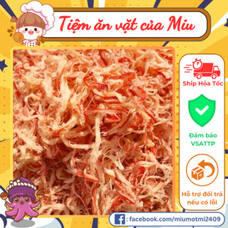 Khô mực - mực khô hấp nước dừa 200g - miu một mí - 100% mực thit dai ngon