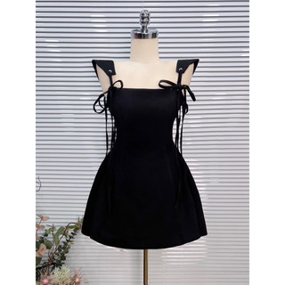 👗ĐẦM XOÈ CỘT NƠ TÙNG NHÚN <ảnh thật ở cuối>