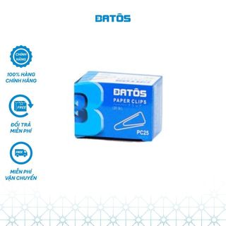 Set 10 hộp nhỏ ghim tam giác Batos PC25 25mm - C62