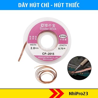 Dây hút chì, dây hút thiếc cp2015