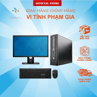 Máy tính để bàn 💥 chính hãng 💥 máy tính hp elite 800g1 core i5-4590/8gb/ssd 256gb màn hình 20inch