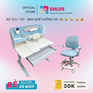 Bộ bàn ghế chống gù, chống cận thương hiệu SMLIFE