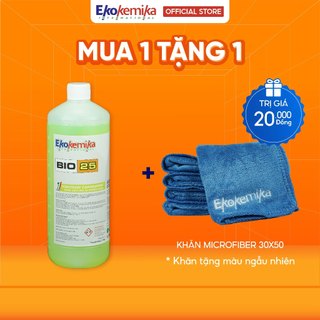 Dung Dịch Rửa Xe Không Chạm, Nước Rửa Xe Ô Tô, Xe Máy Ekokemika Bio 25 1L