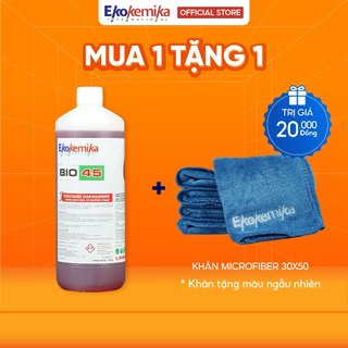 Dung Dịch Rửa Xe Không Chạm, Nước Rửa Xe Ô Tô Xe Máy, Tạo Bóng Cao, Ekokemika Bio 45 1L