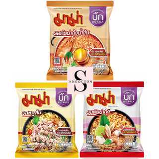 Date 04/2025 - mì mama vị thịt heo bằm, tomyum, tomyum sốt kem 95g - thùng 24 gói
