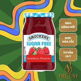Mứt Trái Cây SMUCKERS Không Đường ( eat clean, diet, tiểu đường ,gymer )