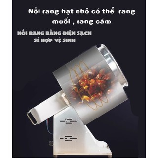 Máy rang hạt cafe , tiêu , đậu phộng, hạt mè , muối , cám và các loại hạt nhỏ