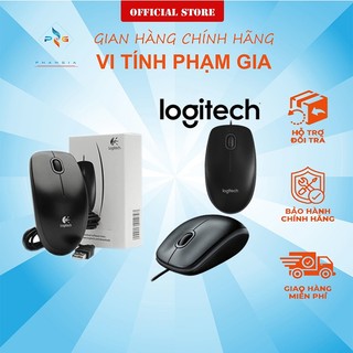 [CHÍNH HÃNG] Chuột Logitech B100 siêu bền, giá rẻ - Bảo hành 12 tháng.