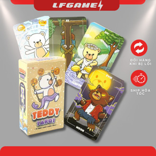  Bộ Bài Bói TEDDY TAROT size tiêu chuẩn Tiếng Anh  MUA 2 BỘ BẤT KÌ TẶNG ĐÁ THANH TẨY 