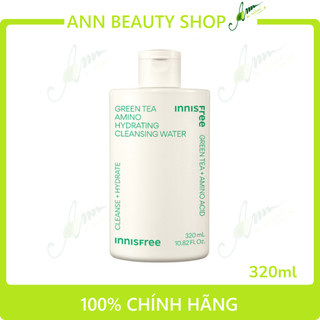 Nước Tẩy Trang Trà Xanh Innisfree Green Tea Amino Hydrating Cleansing Water 320ml