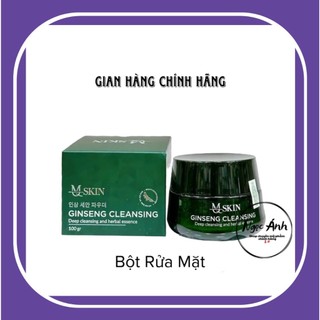 Bột rửa mặt nhân sâm mq skin chính hãng