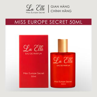  Nước hoa nữ La Elle Eau de Parfum Miss Europe Secret chai 50ml - Sang trọng hơn bao giờ hết