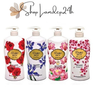 Sữa tắm dưỡng ẩm double rich 550ml - 800ml