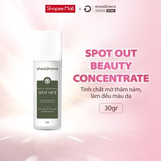 Tinh chất mờ thâm nám làm sáng đều màu da SheaGhana Spot Out Beauty Concentrate 30g