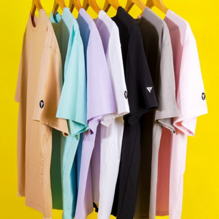 Áo thun tay lỡ unisex nam nữ trơn CINDDY BRAND_GENZ Premium Cotton form rộng oversize nhiều màu