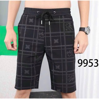 Quần short nam thun chất liệu dày mịn co giãn họa tiết sang trọng cao cấp thời trang BMF