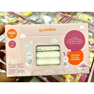 Bông tẩy trang guardian hộp 100 miếng