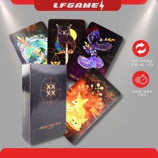 Bộ bài bói oriens tarot oracle size tiêu chuẩn tiếng anh [mua 2 bộ bất kì tặng đá thanh tẩy