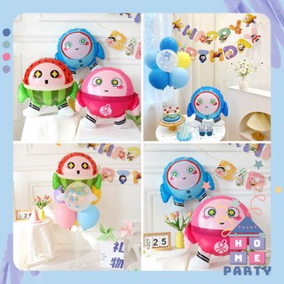 Bong bóng nhân vật EGGY PARTY hình quả trứng dễ thương trang trí sinh nhật Home Party