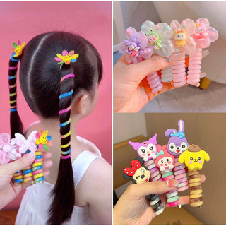 Dây xoắn tóc cho bé , dây lò xo buộc tóc, dây buộc tóc