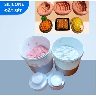 Silicone đất sét làm khuôn 1a:1b -bảo minh epoxy