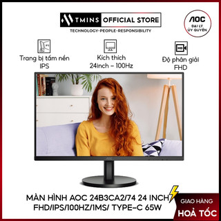 Màn hình aoc 24b3ca2/74 - hàng chính hãng