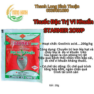 Thuốc trừ bệnh Starner 20WP - bệnh nấm hoa lan - đặc trị vi khuẩn