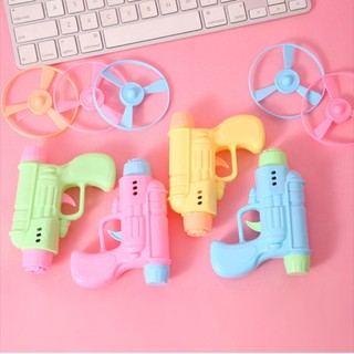HK0056 COMBO 10 BỘ ĐỒ CHƠI SÚNG BẮN ĐĨA BAY CHONG CHÓNG THÚ VỊ VUI NHỘN NHIỀU MÀU SẮC