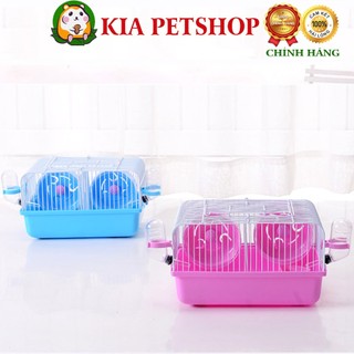 Lồng mini ngăn đôi - Lồng Hamster ngăn đôi mini