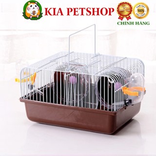 Lồng mini ngăn đôi - Lồng Hamster ngăn đôi mini