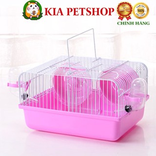 Lồng mini ngăn đôi - Lồng Hamster ngăn đôi mini
