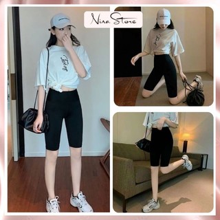 quần  legging đùi và ngố