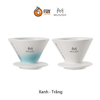 Phễu Pha Cà Phê Bằng Gốm Sứ V60 Drip / Pour Over Xiangchuan MUVNA | Xingchuan Ceramic Filter Cup