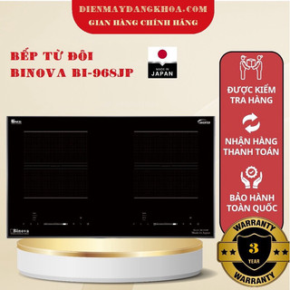 Bếp từ binova bi-968jp made in japan bảo hành 3 năm