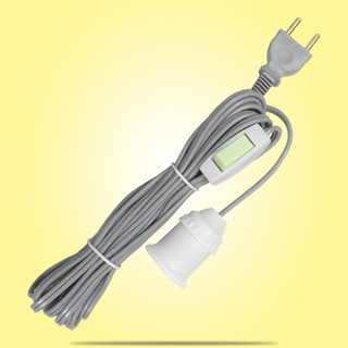 Bộ đuôi đèn xoắn có dây liền phích cắm E27 tiện lợi 3M/5M