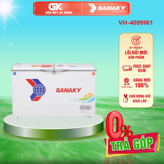 VH-4099W1 - Tủ Đông Sanaky 280 lít VH-4099W1 (1 ngăn đông, 1 ngăn mát)