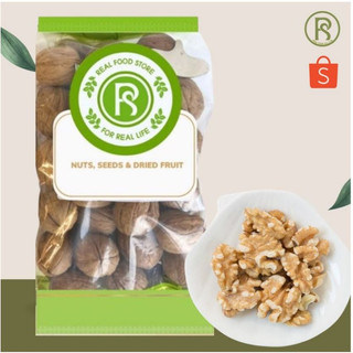 Hạt Óc Chó Vàng Real Food Làm Sữa, Sinh Tố & Snack Giàu Omega-3, Tốt Cho Tim & Não (Tặng Hạt Chia)