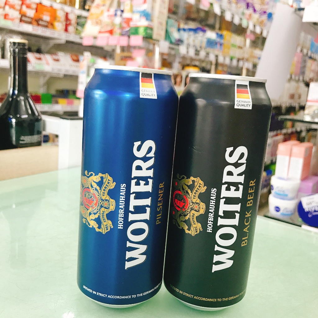 Bia Wolters lon 500ml ( Đức)