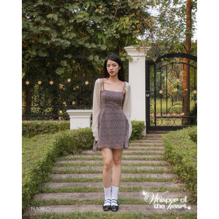 Naked By V - Váy hoa nhí chiffon Bara Dress