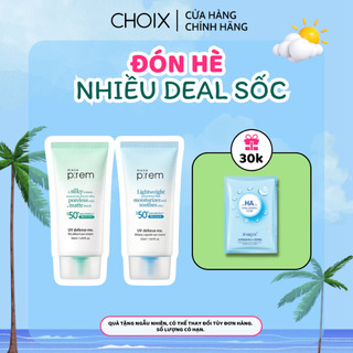 [Tặng Quà HA ] Kem Chống Nắng Make Prem Vật Lý Hóa Học Kiềm Dầu Dưỡng Ẩm