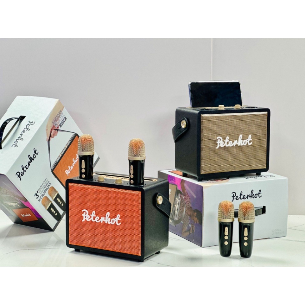 Loa Karaoke Bluetooth Peterhot A107W Phiên Bản Mới Độc Đáo 2024 Không Dây Âm Thanh Đỉnh Tặng Kèm 2 Mic TB12 EKADO | BigBuy360 - bigbuy360.vn