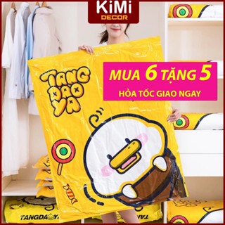 [6 TẶNG 5🎁] Túi Hút Chân Không Chăn Gối, Quần Áo, Gấu Bông, Topper TANGDAOYA Dày Bền, Gọn Gàng, Chống Mốc Đủ Mẫu