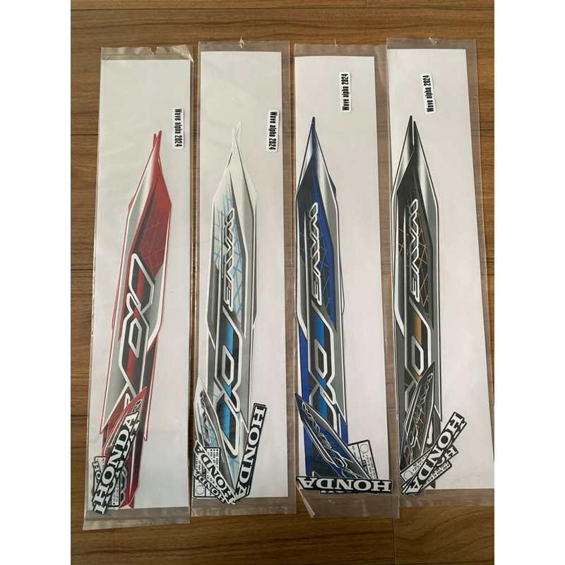 Tem xe Wave Alpha đời 2024