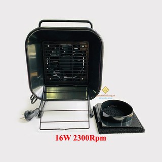Quạt hút khói hàn HAKKO 493 16W 2300Rpm kèm nắp sau
