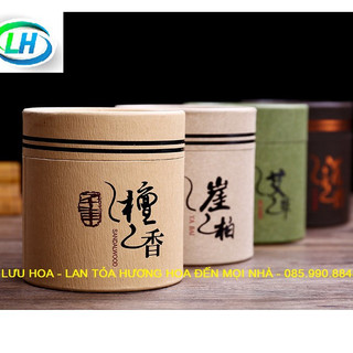 MÙI TÙY CHỌN Nhang trầm hương cao cấp 50 vòng thời gian cháy 4 giờ đựng trong hộp giấy kín