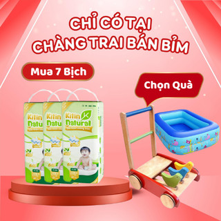  Tã Bỉm Kitin Natural size M44/L40/XL38/XXL36 chống hăm, siêu mềm mỏng, thấm hút 1000ml