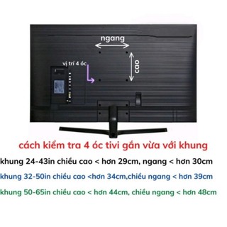BỘ KHUNG TREO TIVI NHIỀU SIZE