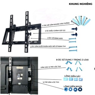 BỘ KHUNG TREO TIVI NHIỀU SIZE