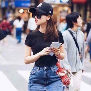 ÁO THUN TRƠN NỮ BASIC / ÁO THUN NỮ ÔM BODY